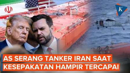 AS Serang Tanker Iran Saat Kesepakatan Damai Di Depan Mata, Kenapa?