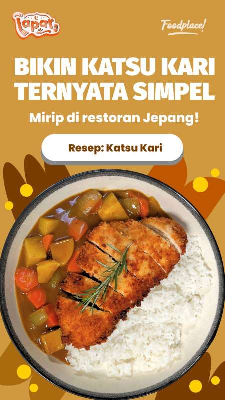 Cara Bikin Chicken Katsu Kari, Anak Kos Juga Bisa!