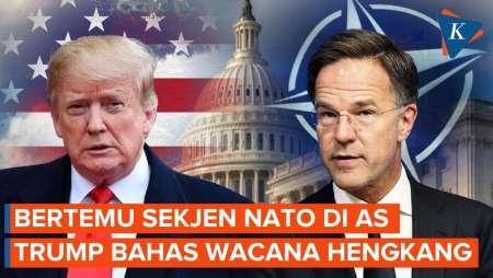 "Ngambek" Soal Perang Iran, Trump Ingin AS Keluar Dari NATO