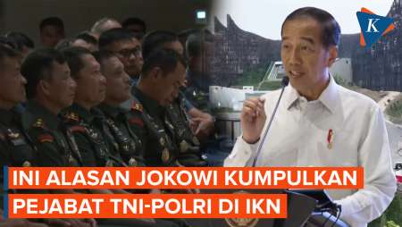 Presiden Kumpulkan Semua Pejabat TNI dan Polri di IKN, Ada Apa?