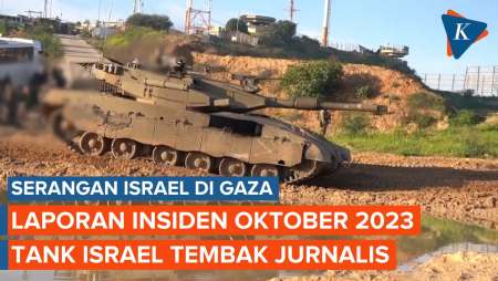 Tank Israel Disebut Tembakan Dua Peluru ke Jurnalis pada Oktober 2023