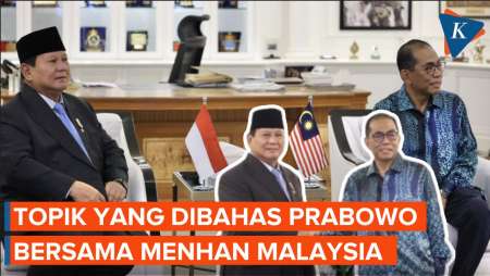 Isi Pembicaraan Prabowo dengan Menhan Malaysia di Kuala Lumpur