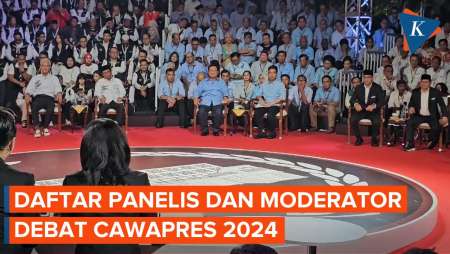 Daftar Panelis dan Moderator di Debat Cawapres 22 Desember