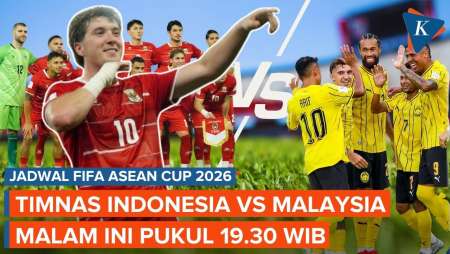 Jadwal Live Streaming Timnas Indonesia Vs Malaysia FIFA ASEAN Cup 2026, Malam Ini!