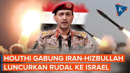 Houthi Luncurkan Rudal ke Israel dalam Operasi Gabungan Bersama Iran-Hizbullah