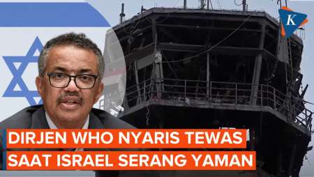 Israel Serang Bandara Yaman, Dirjen WHO Hampir Jadi Korban