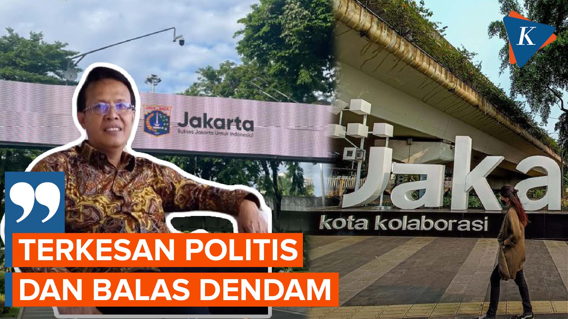 Heru Ganti Slogan Jakarta Era Anies, Pengamat Menilai Terkesan Politis dan Balas Dendam