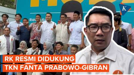 Usai Menangkan Prabowo-Gibran, TKN Fanta Dukung Ridwan Kamil-Suswono