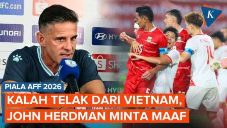 John Herdman Minta Maaf Usai Indonesia Kalah Telak Dari Vietnam