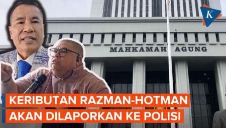 MA Perintahkan Keributan Razman dan Hotman Dilaporkan ke Polisi