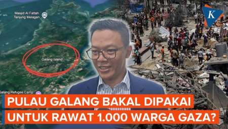 Indonesia Siapkan Pulau Khusus untuk Rawat 1.000 Korban Luka Gaza