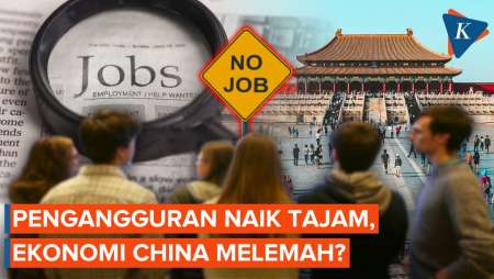 Pengangguran di China Cetak Rekor Tertinggi, Sinyal Ekonomi Melemah?