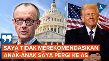 Kanselir Jerman Tak Sarankan Anaknya Pergi Ke AS, Kenapa?