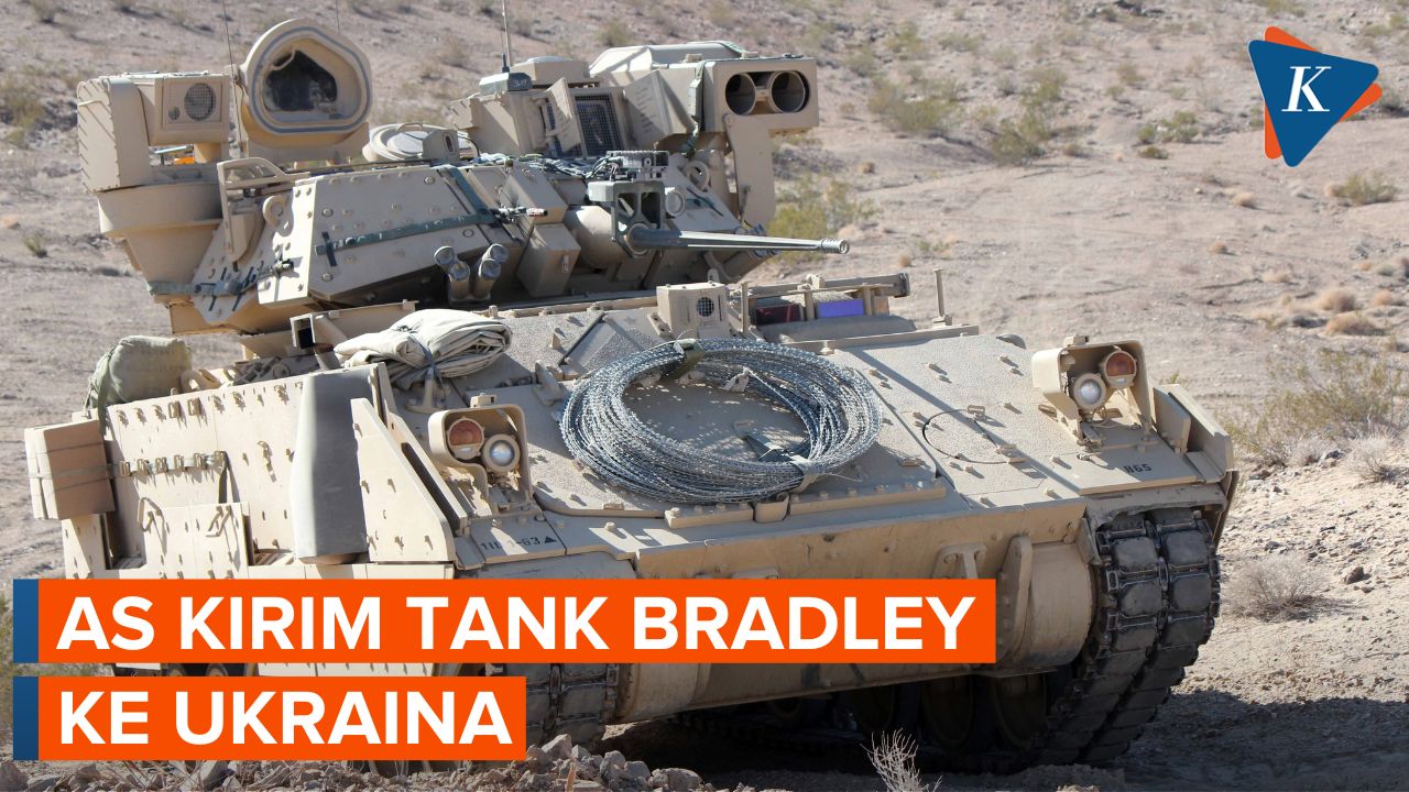 AS akan Kirim Tank Bradley ke Ukraina, Nilainya Hampir 3 Miliar Dollar AS
