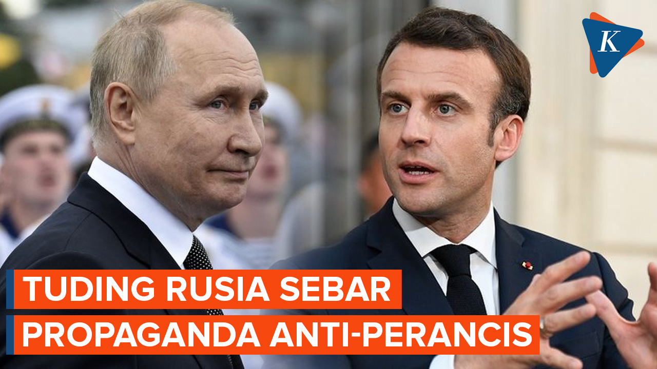 Berebut Pengaruh di Afrika, Macron Tuding Rusia Sebar Propaganda Anti-Perancis