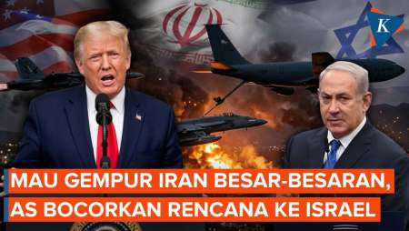 Siap-siap Serang Iran Besar-besaran, AS Beri Tahu Israel