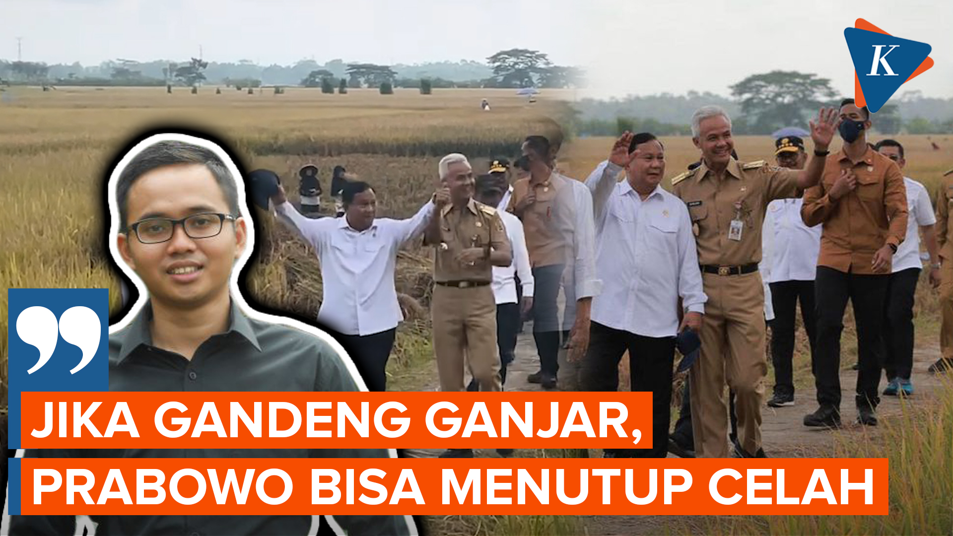 Prabowo Dinilai Bisa Sapu Suara di Jateng-Jatim jika Gandeng Ganjar Jadi Cawapres