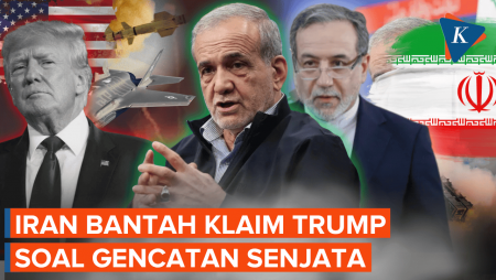 Iran Bantah Klaim Trump Soal Presiden Pezeshkian Mau Gencatan Senjata