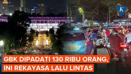 GBK Senayan Diprediksi Padat, Cek Rekayasa Lalu Lintas