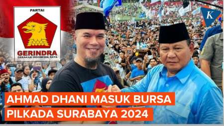 Gerindra Godok Kader untuk Pilkada Surabaya, Ahmad Dhani Masuk Bursa