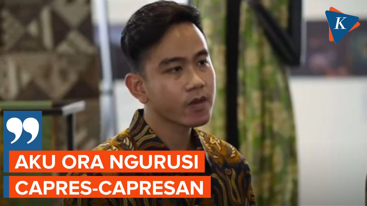 Gibran Enggan Urusi Kelompok yang Mendukungnya Jadi Capres 2024