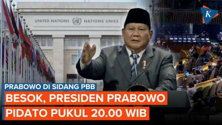Besok, Prabowo Akan Pidato di Sidang PBB Pukul 20.00 WIB