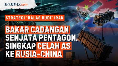 Iran "Balas Budi" ke Rusia-China: Bantu Kuras Senjata AS, Trump Dibuat Berkeringat