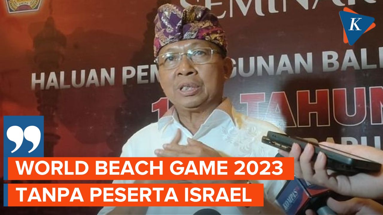 Gubernur Bali Wayan Koster Pastikan Israel Tak Ikut ANOC Beach Games 2023