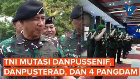 Daftar Lengkap 38 Perwira Tinggi TNI yang Dimutasi