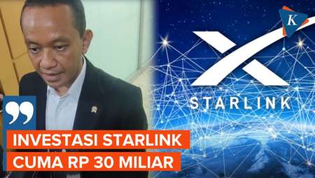 Bahlil: Investasi Starlink Rp 30 Miliar, Saya Tak Ikut Bahas...