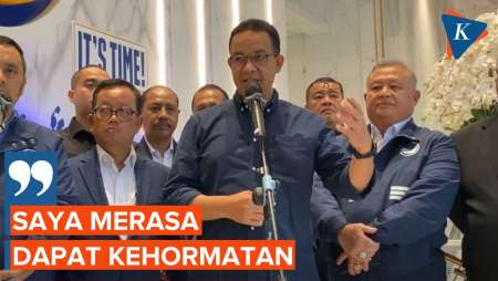 Resmi Diusung Nasdem, Anies: Kami Terus Berjuang untuk Kebaikan Masyarakat Jakarta