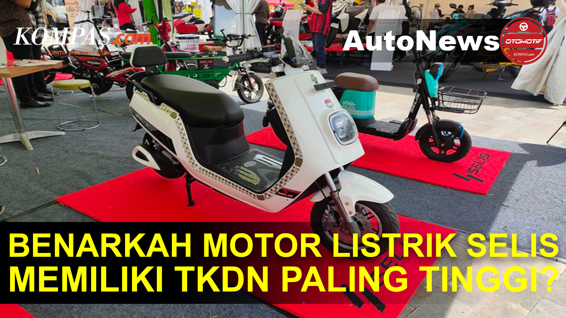 Motor Listrik Selis Klaim Punya TKDN Paling Tinggi di Indonesia