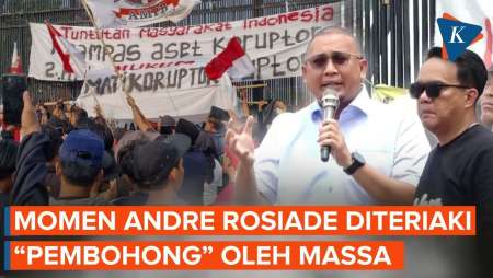 Andre Rosiade Janji Soal RUU Perampasan Aset, Massa: Jangan Dipercaya!