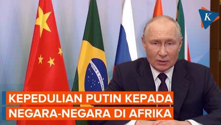 Pidato Putin di KTT BRICS, Singgung Ketegasan Rusia dalam Kesepakatan Biji-bijian