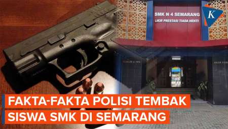 Fakta-fakta Polisi Tembak Siswa SMK di Semarang, Berupaya Lerai Tawuran?