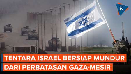 Di Ambang Gencatan Senjata, Israel Bersiap Mundur dari Perbatasan Gaza-Mesir