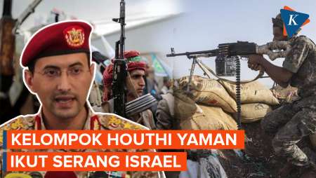 Kelompok Houthi Yaman Ikut Serang Israel