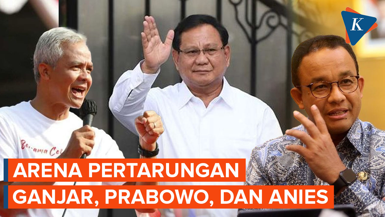 Prabowo dan Anies Bertarung di Pedesaan dengan Ganjar di Perkotaan
