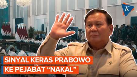 Ultimatum ke Menteri soal Korupsi, Prabowo: Bersihkan Dirimu atau 