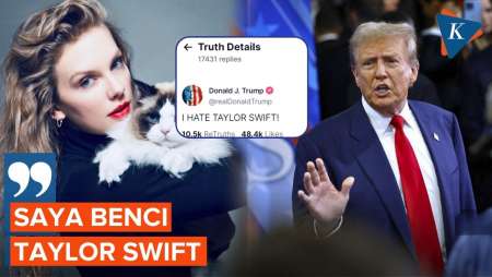 Donald Trump: Saya Benci Taylor Swift!