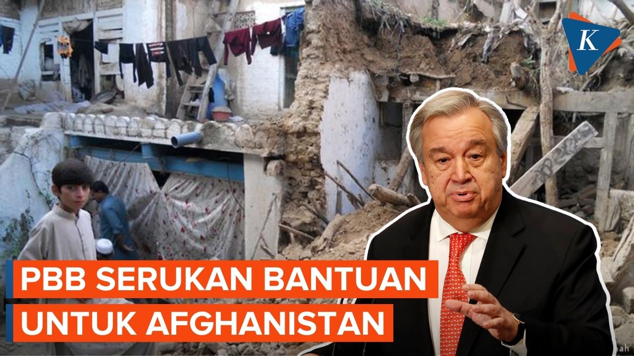 Berduka Atas Gempa di Afghanistan, PBB Serukan Bantuan Internasional