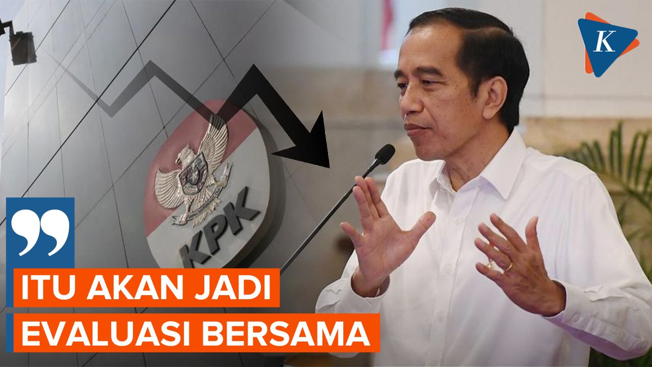 Indeks Persepsi Korupsi Indonesia Tahun 2022 Merosot, Ini Kata Jokowi