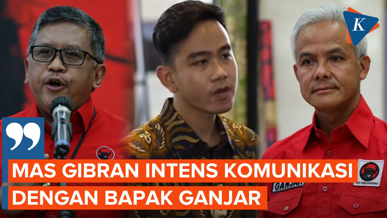 Hasto Sebut Gibran Dukung Penuh Ganjar Usai Bertemu Prabowo