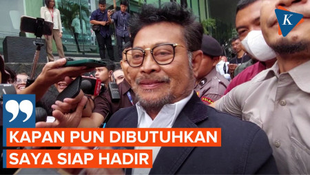 Sempat Ditunda, Mentan Syahrul Yasin Limpo Akhirnya Penuhi Panggilan KPK