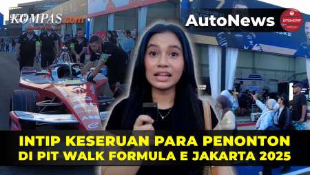 Pit Walk Formula E Jakarta 2025 Jadi Magnet Bagi Penonton