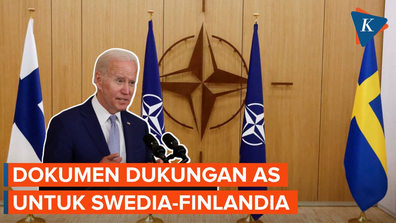 Biden Tanda Tangani Dokumen Dukungan AS untuk Swedia dan Finlandia Gabung NATO