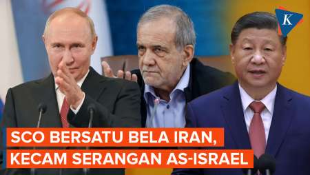 China-Rusia Dan Anggota SCO Bersatu Dukung Iran, Kecam Keras Agresi AS-Israel