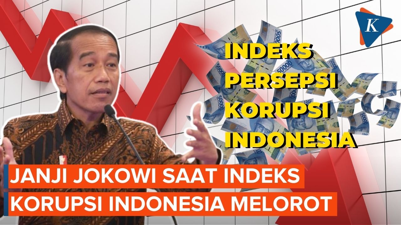 Janji-janji Jokowi Setelah Indeks Persepsi Korupsi Indonesia Melorot
