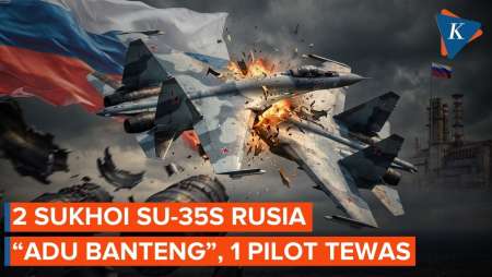 2 Jet Sukhoi Su-35S Rusia Tabrakan di Langit Kursk