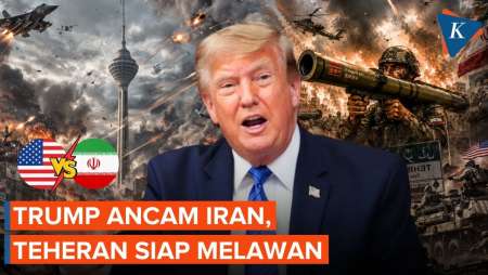 Iran Bersumpah Hantam Keras AS jika Nekat Menyerang